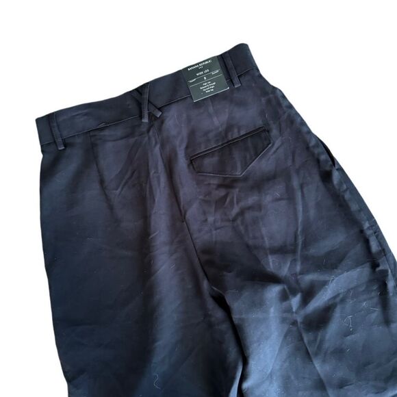 Banana Republic Black Drapey Wide-Leg Pant High Waisted 8 NWT - Picture 5 of 8